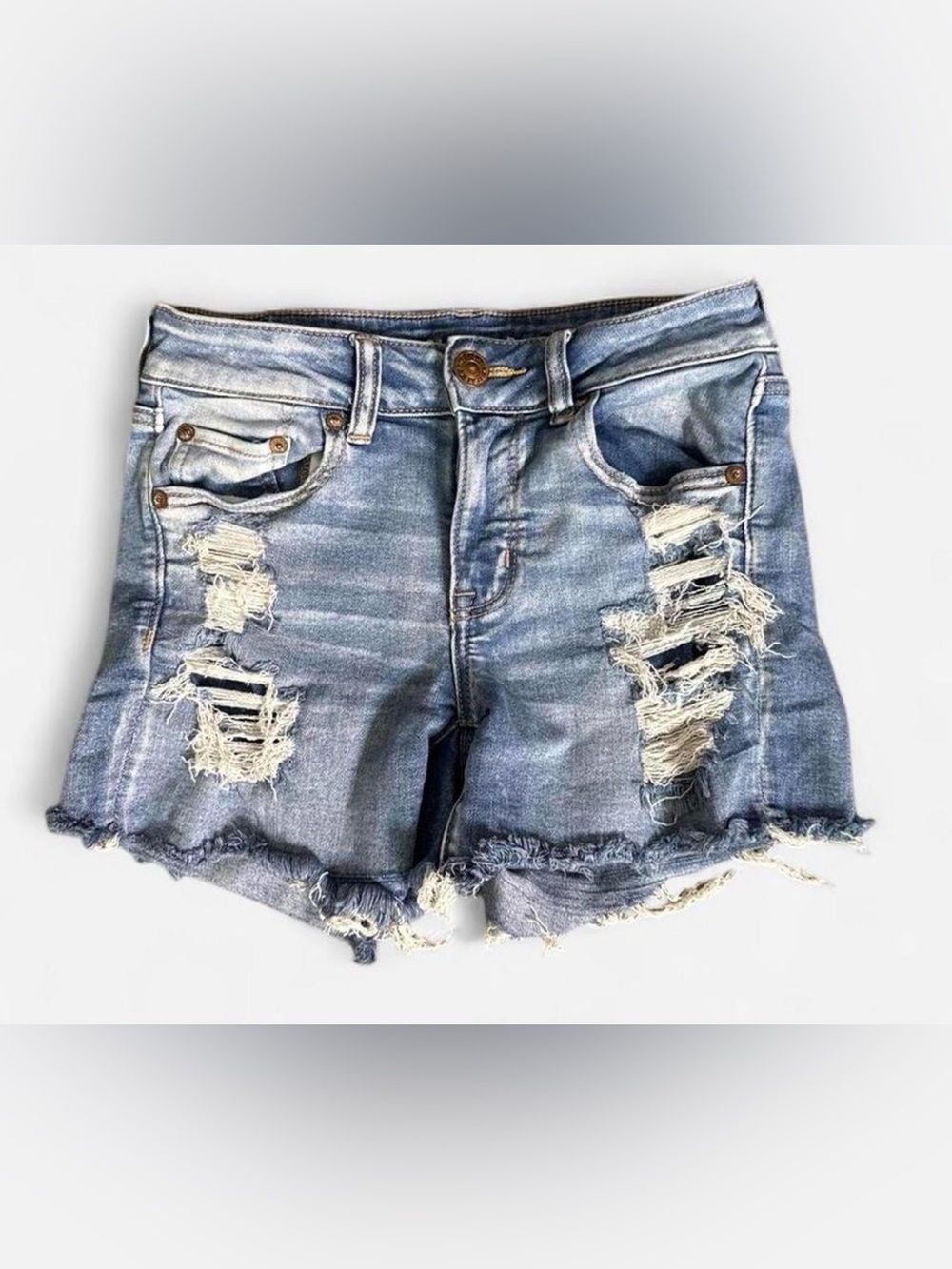 American Eagle denim blue jean shorts